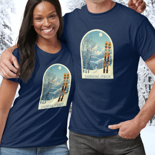 Chamonix France ski holiday clothing T-Shirt