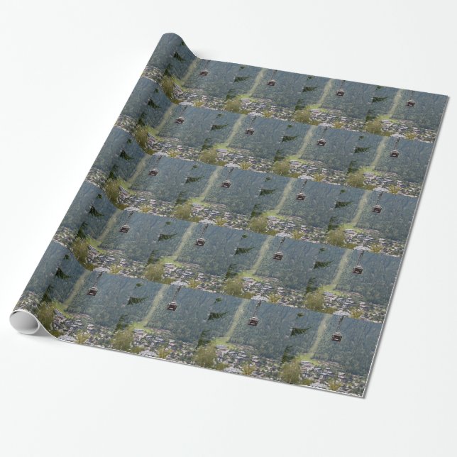 Chamonix - France Wrapping Paper (Unrolled)