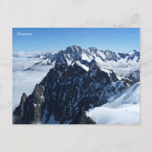 Chamonix French Alps Postcard