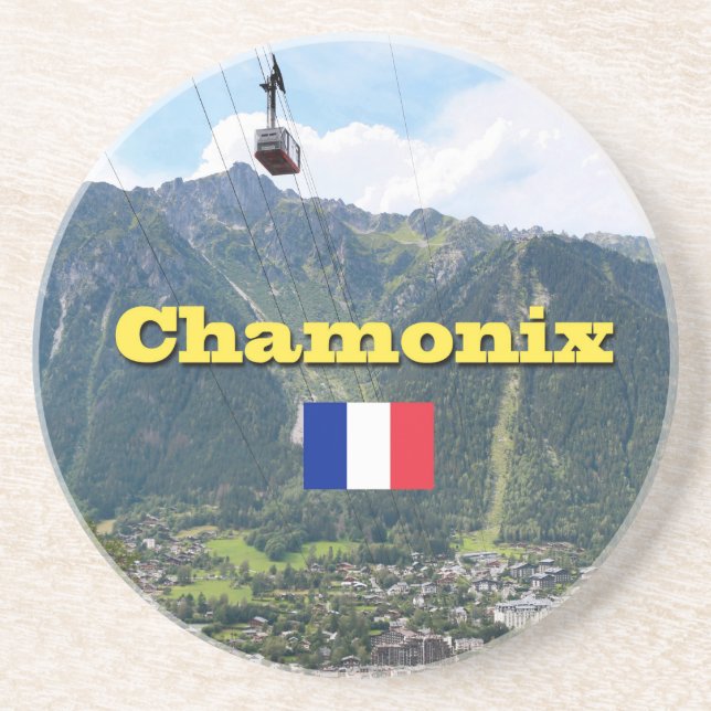 Chamonix - Mont Blanc Coaster (Front)