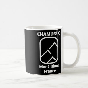 Chamonix Mont Blanc France Skiing Snowboarding Coffee Mug