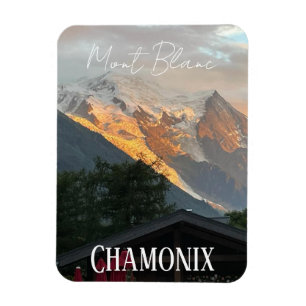 Chamonix, Mont Blanc, French Alpes, summer Magnet
