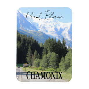 Chamonix, Mont Blanc, French Alpes, summer Magnet