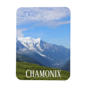 Chamonix, Mont Blanc, French Alpes, summer Magnet