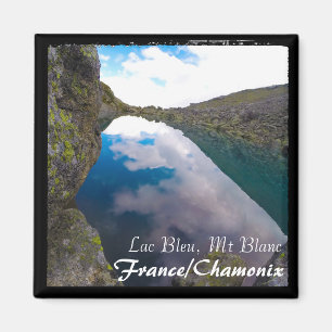 Chamonix, Mont Blanc, Lac Bleu (Magnet) Magnet