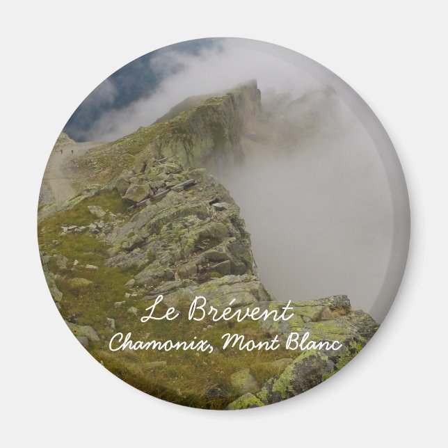 Chamonix, Mont Blanc, Le Brévent (Magnet) Magnet (Front)