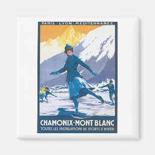 Chamonix Mont Blanc Magnet