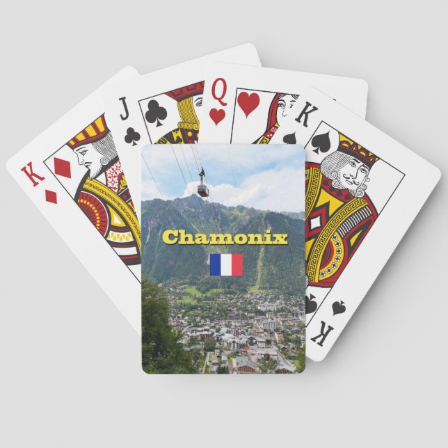Chamonix - Mont Blanc Playing Cards (Back)