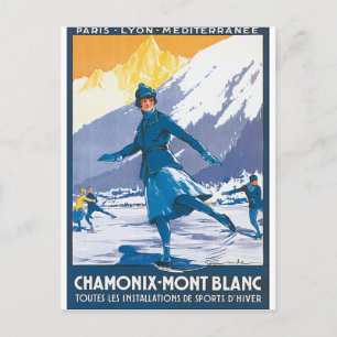 Chamonix-Mont Blanc Postcard