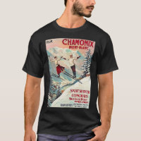 Chamonix Mont Blanc - Vintage Poster