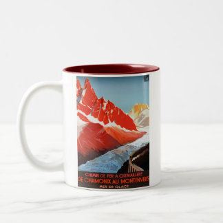 CHAMONIX MONTENVERS Two-Tone COFFEE MUG