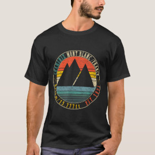 Chamonix valley mont blanc france skiing T-Shirt