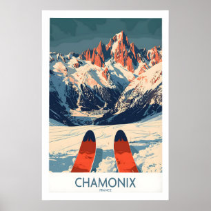 Chamonix Wall Art Poster 1
