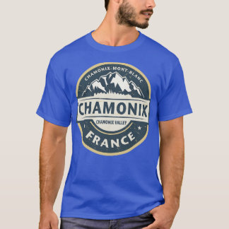 ChamonixMontBlanc ski resort T-Shirt
