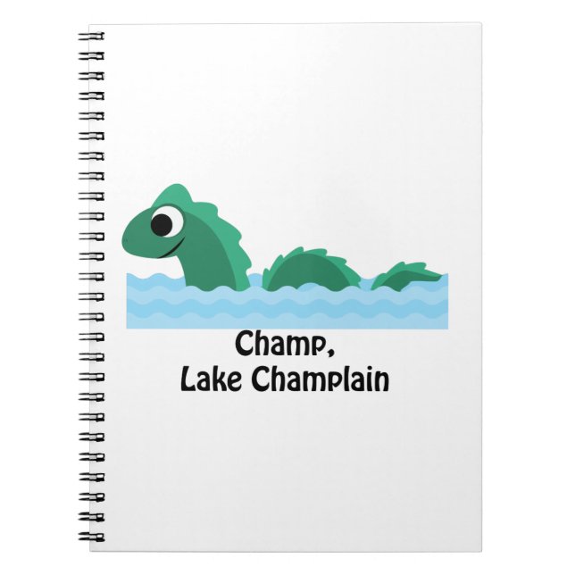 Champ, Lake Champlain Notebook (Front)