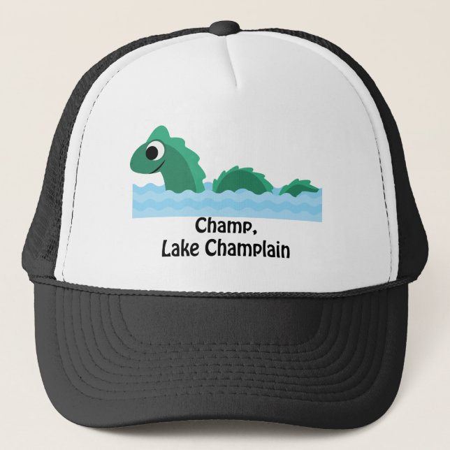 Champ, Lake Champlain Trucker Hat (Front)