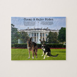 Champ & Major Biden, Jigsaw Puzzle