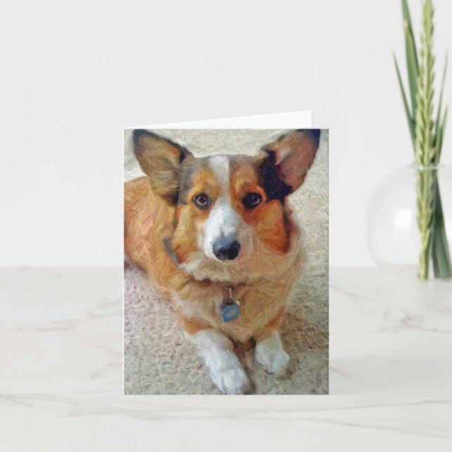 Champ portrait card (Front)