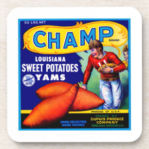 Champ Sweet Potatoes Coaster