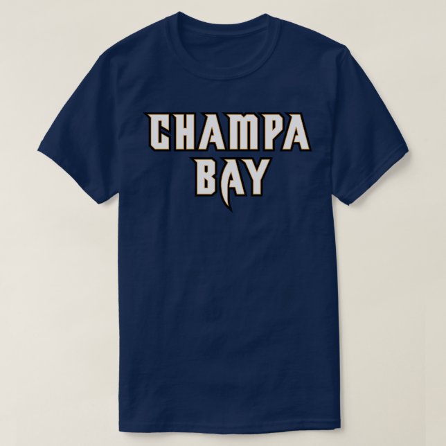 Champa Bay Red T-Shirt (Design Front)
