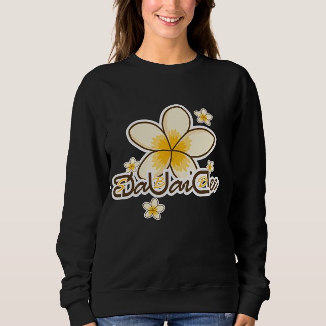 champa flower sweatshirt (Front)