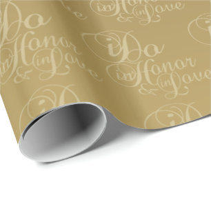 Champagn Bubbles Wrapping Paper