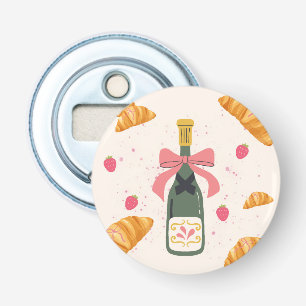 Champagne and Croissants Bottle Opener