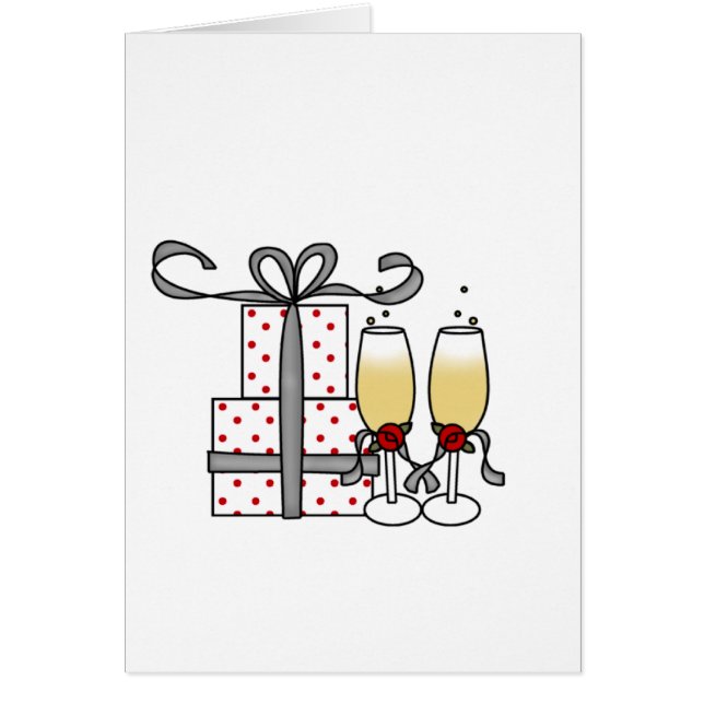 Champagne and Gifts Cards (Front)