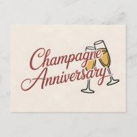 Champagne Anniversary Celebration Script Graphic
