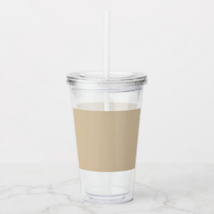 Champagne Beige  Acrylic Tumbler