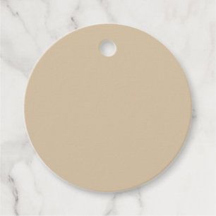Champagne Beige  Favour Tags