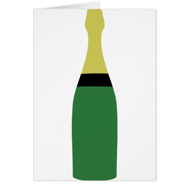 champagne bottle (Front)