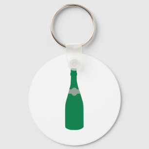 Champagne bottle key ring