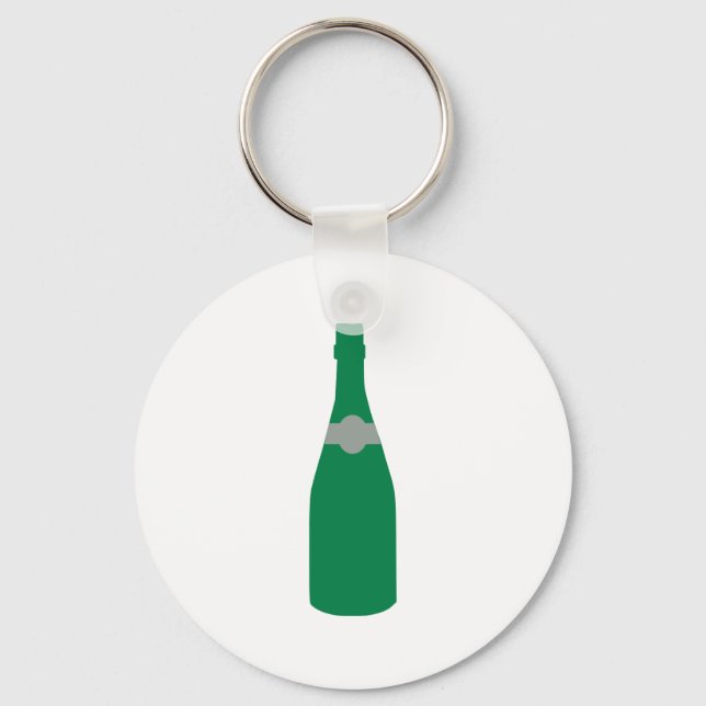 Champagne bottle key ring (Front)