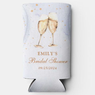 Champagne Bridal Shower Seltzer Can Cooler