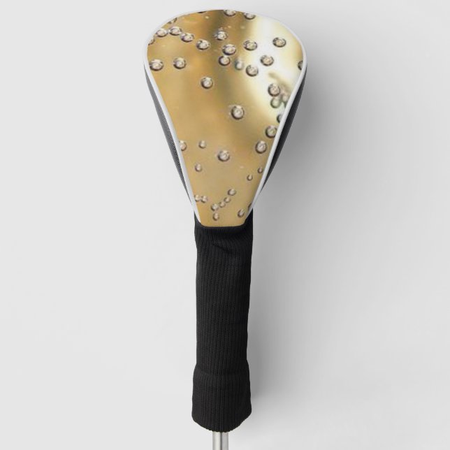Champagne bubbles 2 golf head cover (Front)