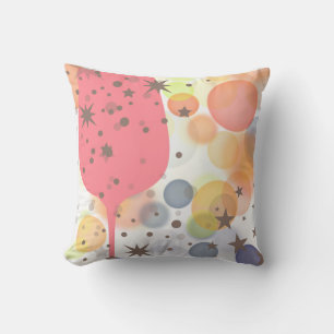 Champagne Bubbles Cushion