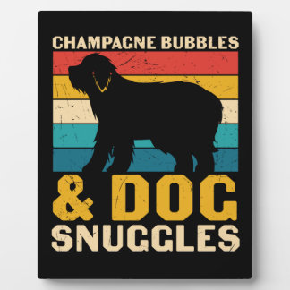 champagne bubbles plaque