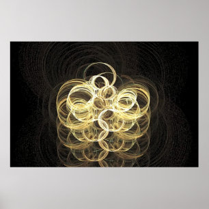 Champagne  Bubbles Poster