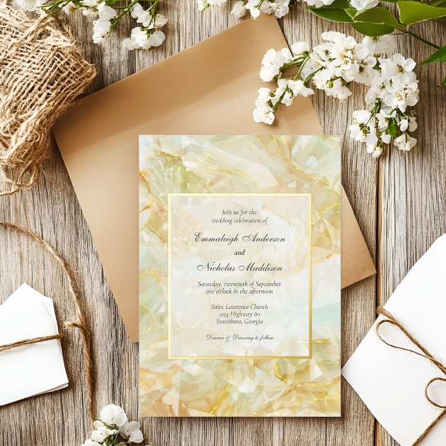Champagne Burst Crystal Gemstone Wedding (Creator Uploaded)