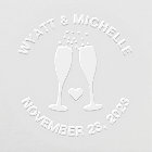 Champagne Celebration Wedding / Anniversary Custom