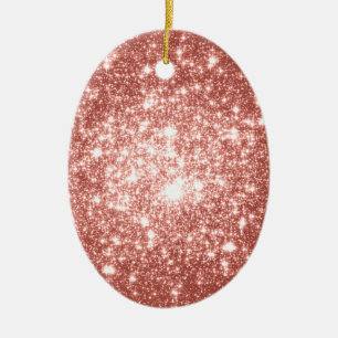 Champagne Ceramic Tree Decoration