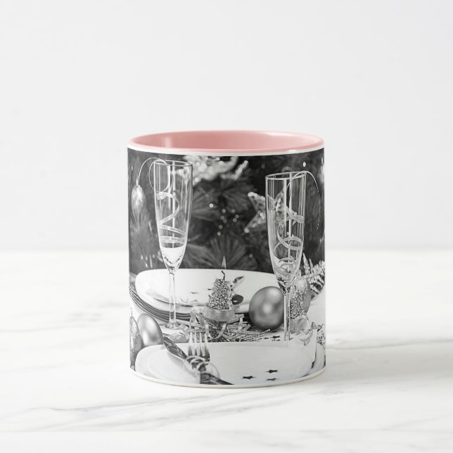 ***CHAMPAGNE*** CHRISTMAS & NEW YEAR COFFEE MUG (Center)