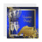 Champagne Confetti Blue and Gold Surprise Party