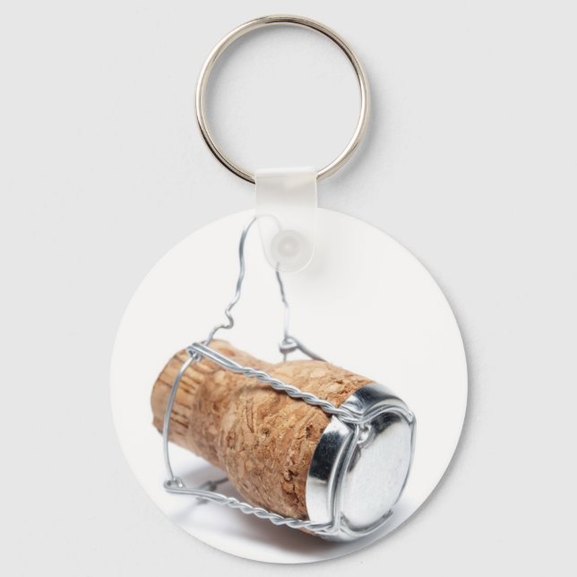 Champagne cork key ring (Front)