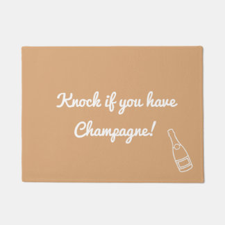 Champagne Doormat