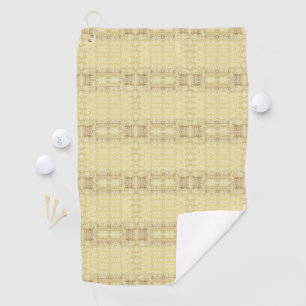 Champagne Elegance Golf Towel