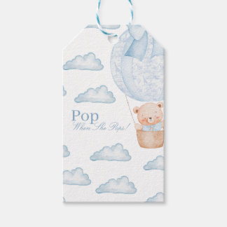 Champagne Favour Tag