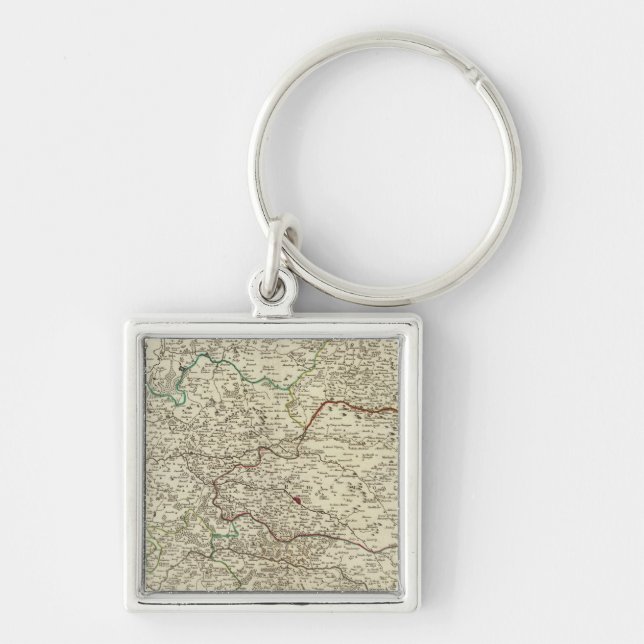 Champagne, France 3 Key Ring (Front)