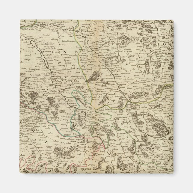 Champagne, France Magnet (Front)